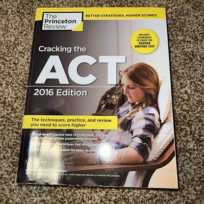 College Test Preparation Ser.: Cracking the ACT 2016 by Princeton ...