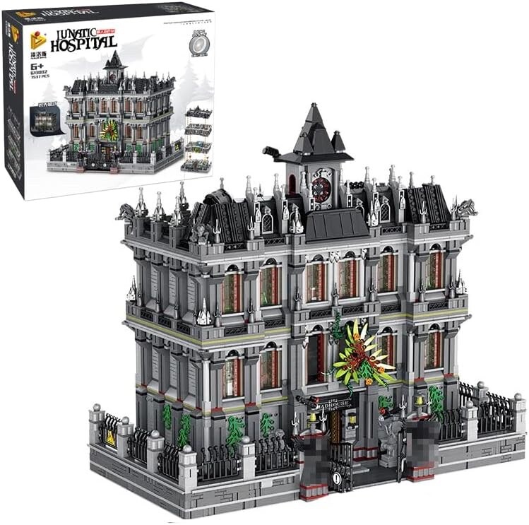 Panlos 613002 Arkham Asylum - Lunatic Hospital LED 7537 piezas NUEVO y EMBALAJE ORIGINAL