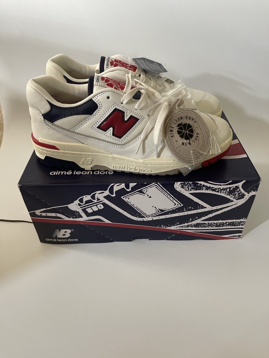 Size 11 - New Balance Aimé Leon Dore x 550 Red Navy | eBay display picture 2