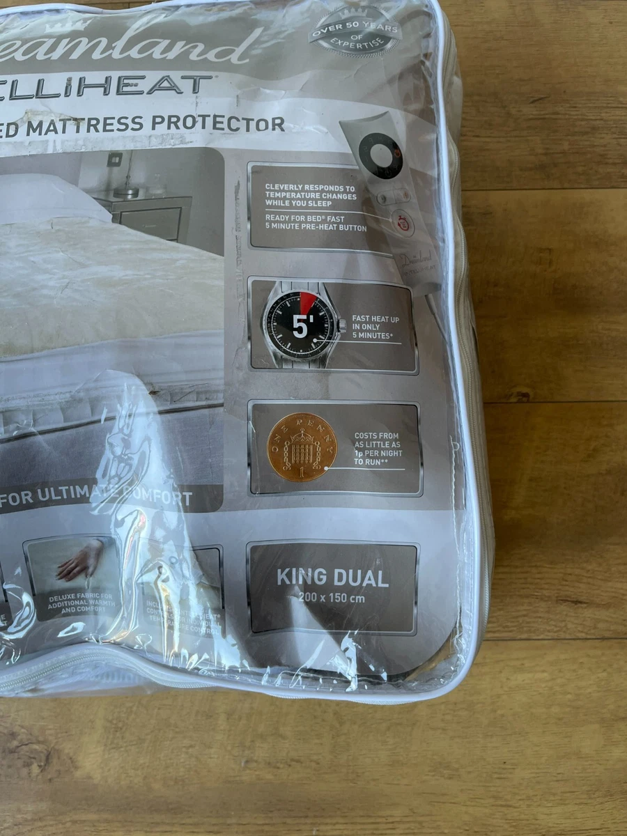 ONLY ONE CONROLLER WORKS - DREAMLAND INTELLIHEAT FAUX FUR HEATED MATTRESS  KING 5053146163103 | eBay