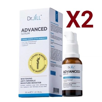 Dr.Jill Advanced Serum Reduce wrinkles Dark Spxots Reduce Acne Scars 30 ml.X 2