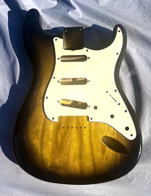 JVG ST  BODY 50s HARDTAIL 2 Tone SUNBURST NITRO NO RELIC  ORDER IT     JVGuitars