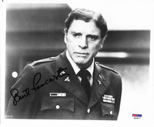 Burt Lancaster PSA/DNA COA Signed 8x10 Photo Autographed Cassandra Crossing Rare