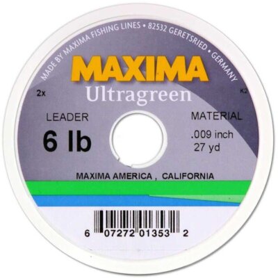 Maxima MLG-15 Ultragreen Leader Wheel 15 Lb