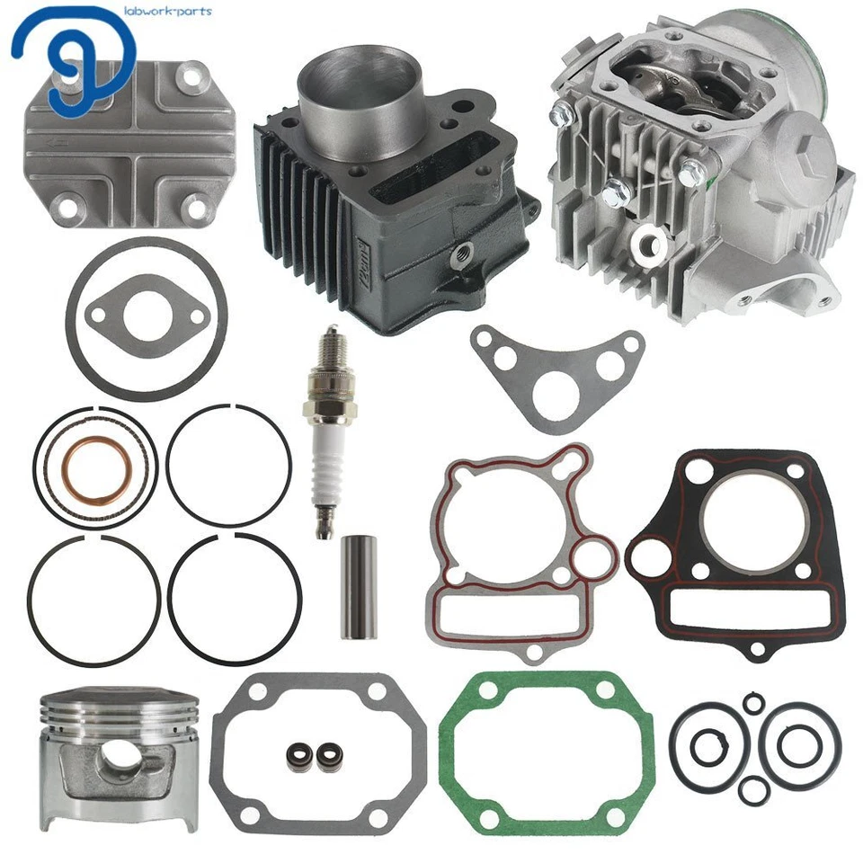 Top End Kit for Honda ATC70 CRF70 CT70 C70 TRX70 XR70 S65 70cc Cylinder Piston - Image 2 of 4