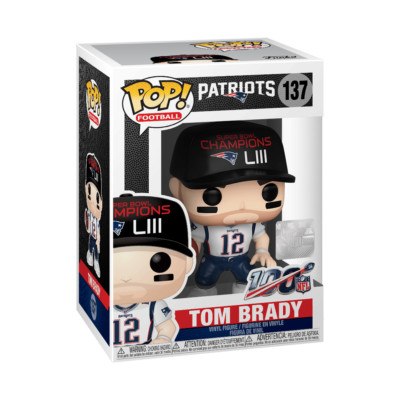 Funko POP NFL: Patriots Tom Brady Super Bowl Champions LIII