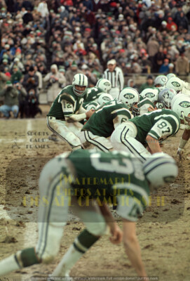 AFL Championship Oakland Raiders at New York Jets December 29th, 1968  Sizes