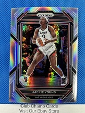 2023 #121 Jackie Young Panini Prizm WNBA Silver Prizm Las Vegas Aces