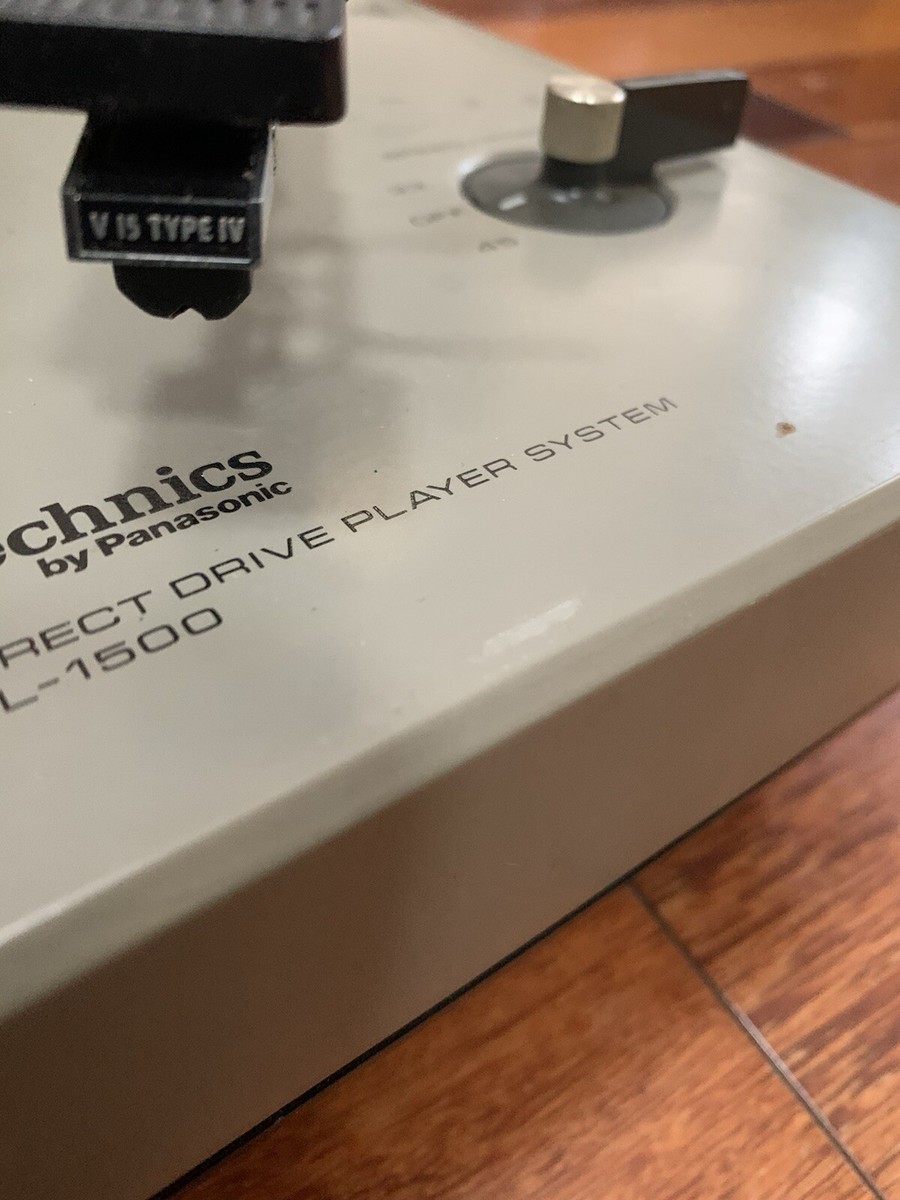 Technics SL-1500 Direct Drive Manual Turntable - White for