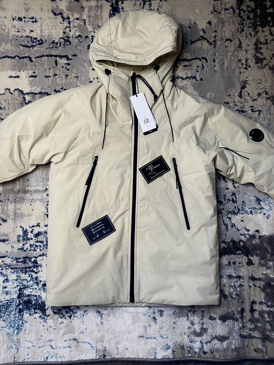 CP Company cream puffa jacket | eBay
