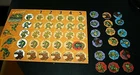 Ninja Turtle Yatzee Junior Replacement Board & Markers Game Pieces  -V -9