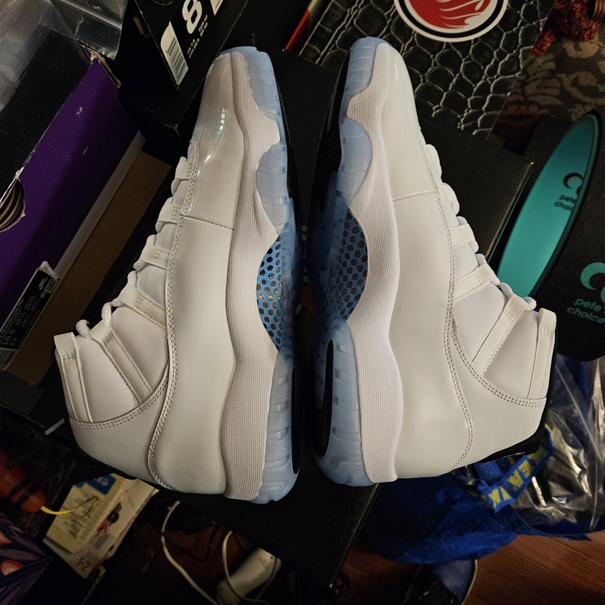 Air Jordan 11 Retro 2024 Columbia / Legend Blue Size 10M New