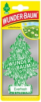 5 x original WUNDERBAUM   EVERFRESH air freshener fragrance tree car fragrance