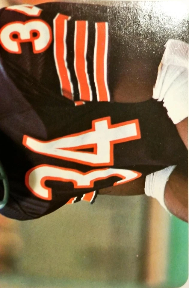 Walter Payton 芝加哥熊队 1977 - 79 SPORTSCASTER 意大利卡 #26-14 — 第 4/4 张图片