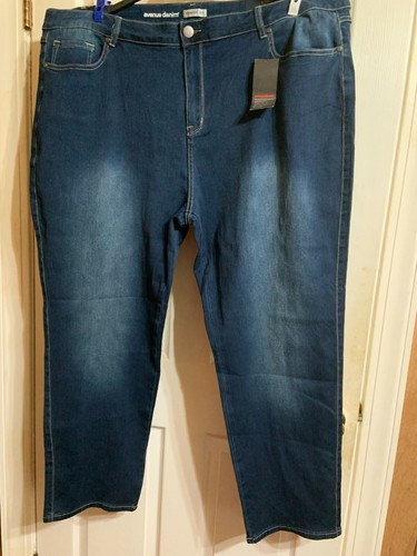 Avenue Dark Blue Wash Butter Denim 