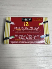 Sargent Art Artists Oil  Pastels 12 Count Sealed Ages 3+