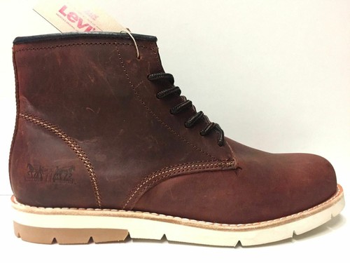 SCARPE SCARPONE UOMO LEVI'S 225126 711 84 BORDEAUX 01 PELLE SHOES MAN LEVIS  AI | eBay