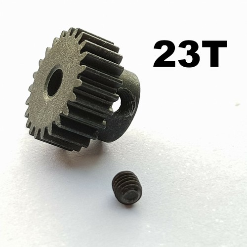 Ingranaggio pignone in metallo 48P 21T 22T 23T 24T 25T aggiornamento modello RC - Foto 5 di 12