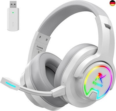 PG3 2.4GHz Gaming Headset Wireless für PS4, PS5, PC, Mac, Switch, 48H Gaming 
