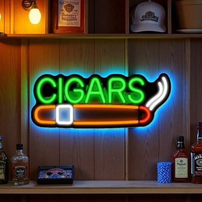 cigarette led sign Marlboro Cigarettes Smoke 20