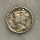 1931-D Mercury Dime - G - Good - 90% Silver