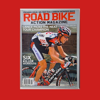 2007 May Road Bike Action Magazine Premier Issue Sports Cycling