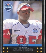 2007 Topps #409 Antonio Gates San Diego Chargers (Q)