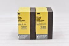 Lot of 2 3M Dual Grit Drywalll Sanding Sponges - Fine/Medium 4 Pack