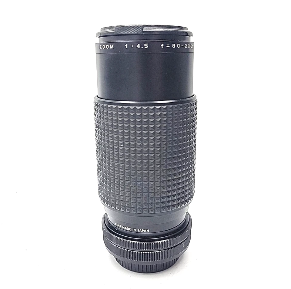Lente teleobjetivo zoom Makinon MC 80-200 mm f/4,5 para cámara fotográfica Canon FD Mount SLR Foto 2 de 4