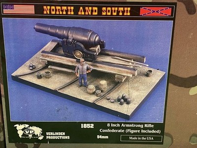 Verlinden - Konföderierter 8 Zoll Armstrong Kanone 1:35 (1852) Modellbau