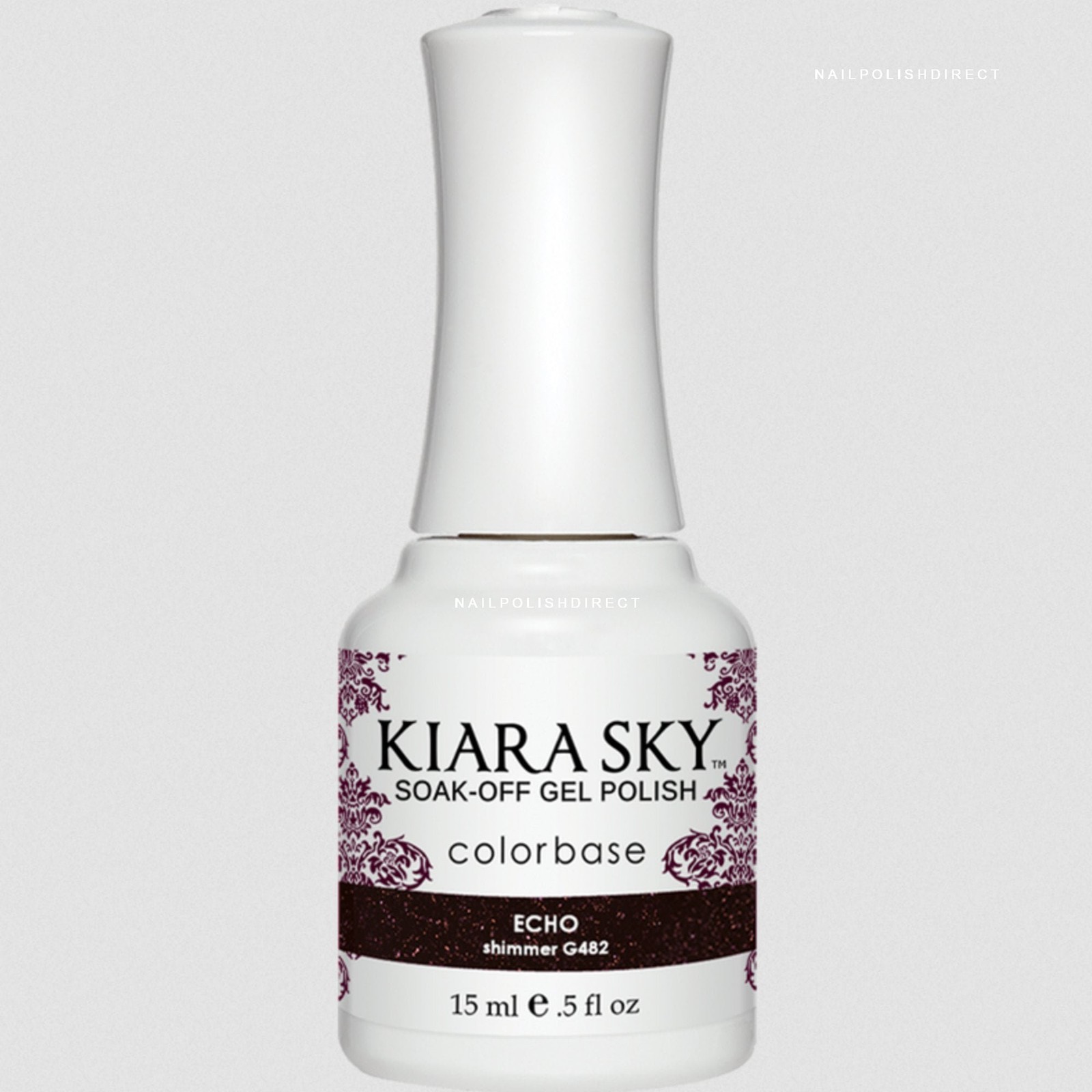Kiara Sky Soak Off Cruelty Free Gel Polish - Echo 15ml (G482)
