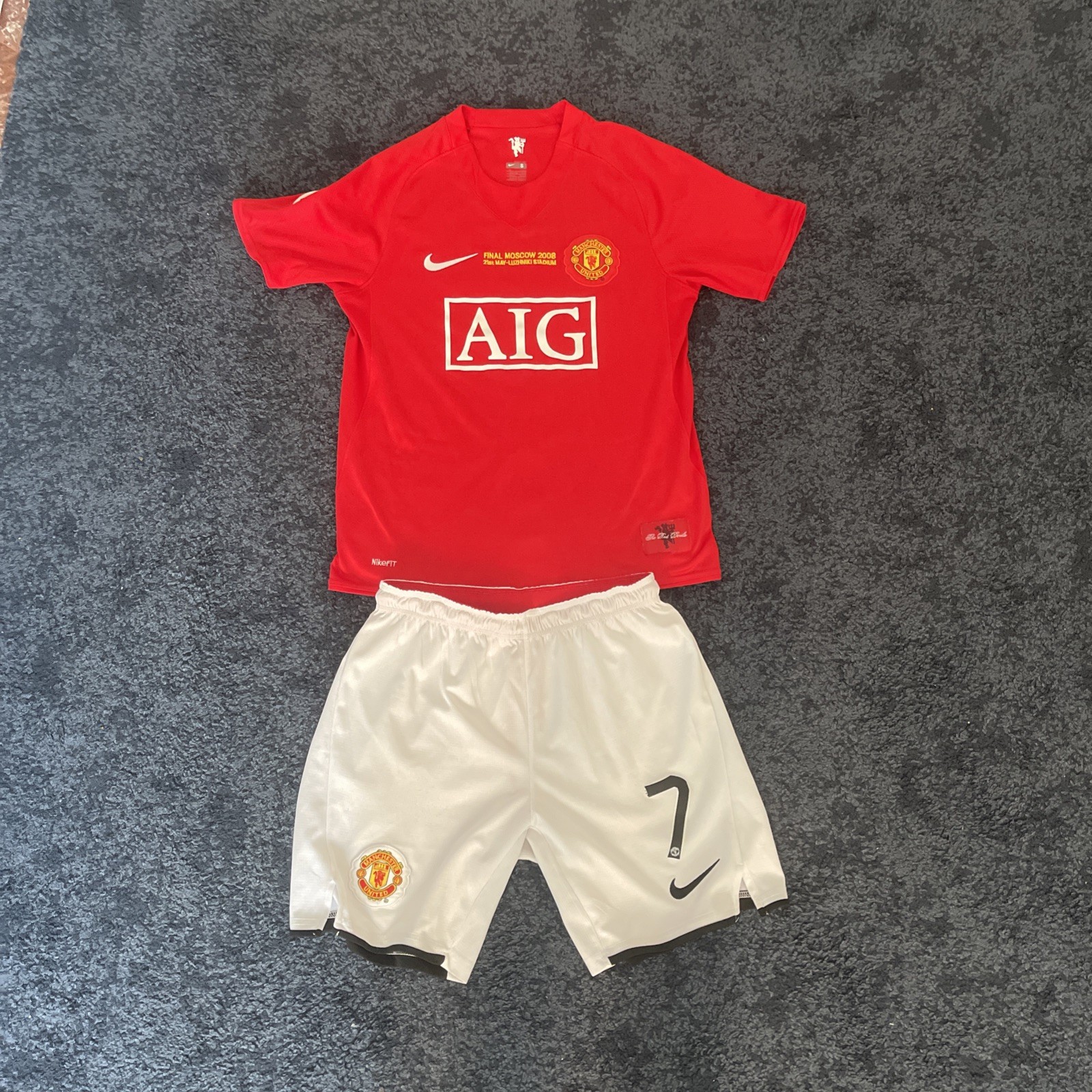 jersey and shirt Man United CR7 2007-2008 Size S