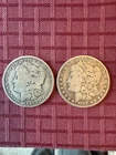 Silver Morgan Dollar 1887 O,1888 O