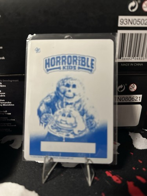 #ad #ad Horrible Kids Creepshow Printing Plate $100.00