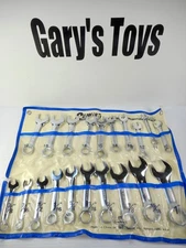 Cummins Tools 20pc Stubby SAE + Metric Stubby Combination Wrench Set 5503