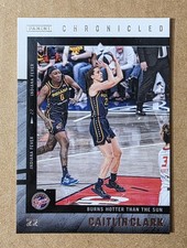 2025 Panini Chronicled Caitlin Clark WNBA #28 Indiana Fever ROY 