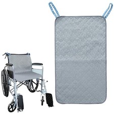 Waterproof Chair Pads for Incontinence, Reusable Highly Absorbent Gray