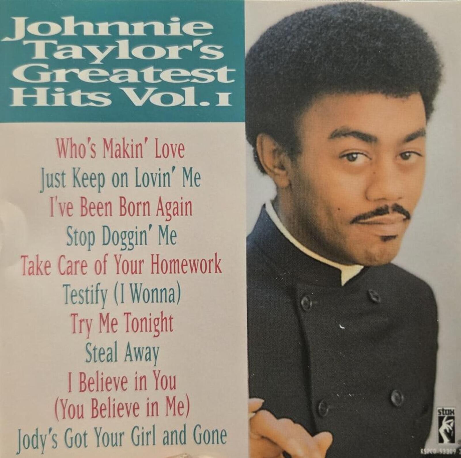 Johnnie Taylor's Greatest Hits Vol. 1 CD Album