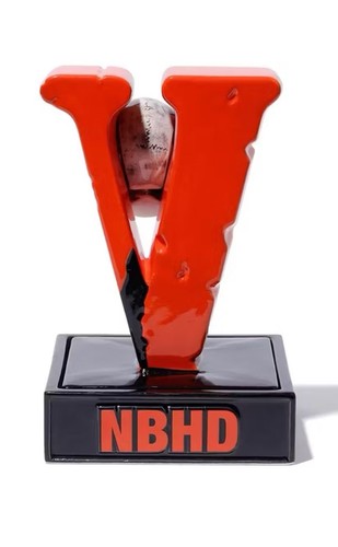 VLONE x Neighborhood Incense Chamber Red 19.5 Inches 191AIVLN-ACO1S One Size New - Picture 2 of 7