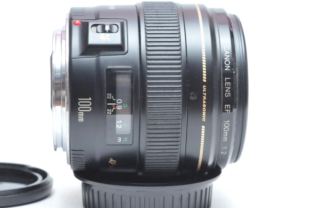 CANON EF100mm F2 USM LENS | eBay