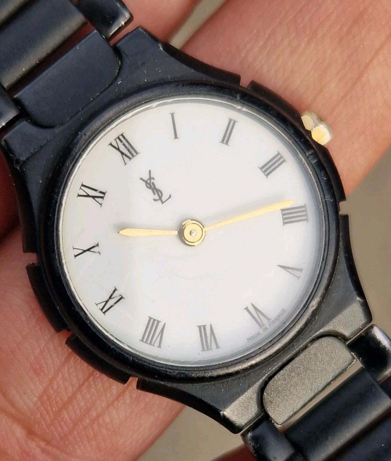 SAINT LAURENT (YSL) orologio vintage Yves Saint Laurent orologio vintage YSL raro orologio yves saint laurent