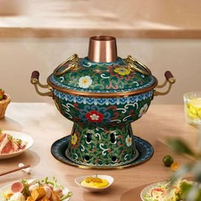 Shabu Shabu Hot Pot Buffet Hot Kupfer Kochgeschirr Cloisonne Hot Pot