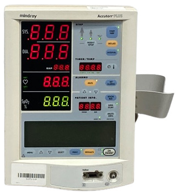DATASCOPE ACCUTORR PLUS PATIENT MONITOR !