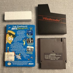 The Simpsons: Bart vs. The Space Mutants Nintendo NES With Box 