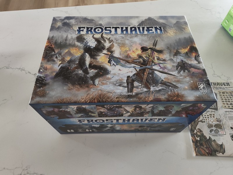 Frosthaven Board Game new in box first printing