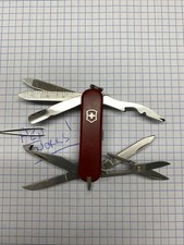 USED Victorinox Swiss Army MiniChamp Pocket Knife Multi-Tool