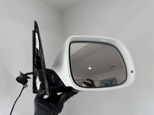 2009-2017 AUDI Q5 RIGHT SIDE DOOR REAR VIEW MIRROR WHITE 8R1 857 410AE LY9C OEM