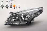Scheinwerfer Passend FüR Renault Megane III 11/2008-03/12 Links Mit Leuchtmittel