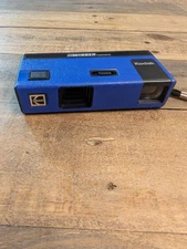 Vintage Kodak Blue Winner Camera - 110 Film - Point and Shoot Pocket Camera