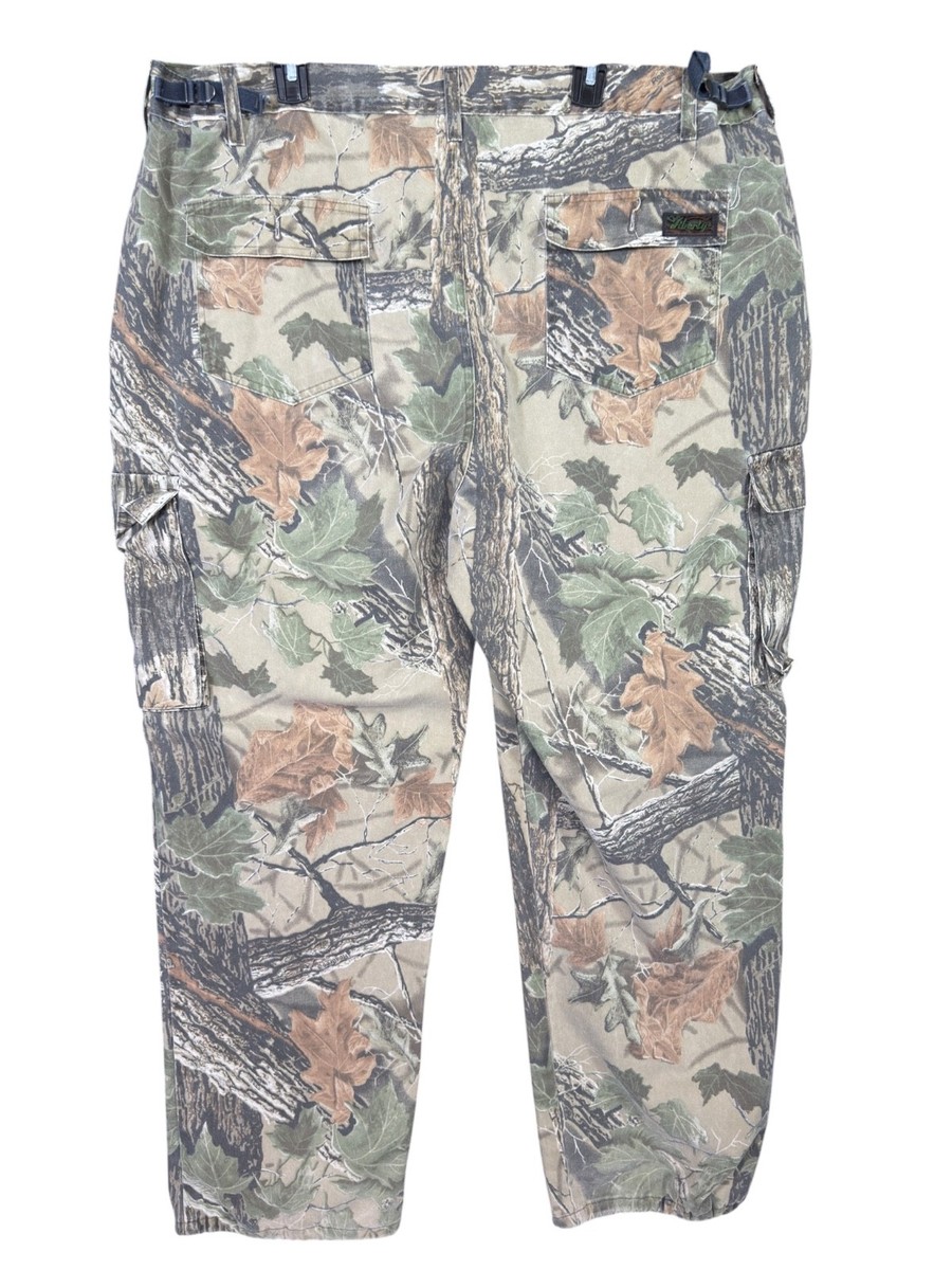 Liberty Camo Cargo Pants Mens 2XL 44-46 Hunting Mossy Oak Tree